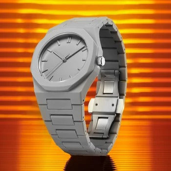 Arabic Aura Watch – Modern Luxury Timepiece with Arabic Numerals, Stainless Steel Design, Quartz Movement, Elegant Dial, and Water-Resistant Build for Men & Women
